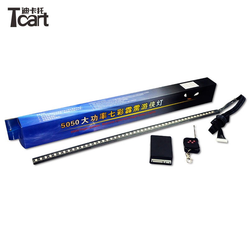 Tcart Für Toyota Land Kreuzer prado Infiniti FX37 FX 50 Honda CRV Chevrolet Aveo Schall- KIA k5 LED Streifen Scan Ritter Fahrer licht