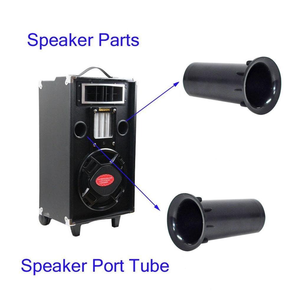 1PC Speaker Port Tube Bass Reflex Vent Ventilation Connector Woofer Subwoofer Box 53x100mm Accessories