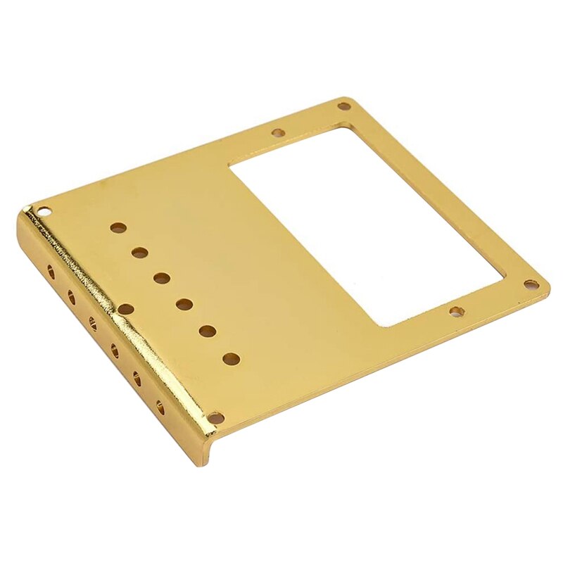 Top Loader Guitar Bridge Plate for Fender Telecaster TL Electric Guitar Pickup Replacement Parts Accessories (Gold)