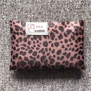 Neue druck faltbare grüNe einkaufstasche Tote Falten beutel handtaschen Bequem Große-kapazität lagerung taschen: E