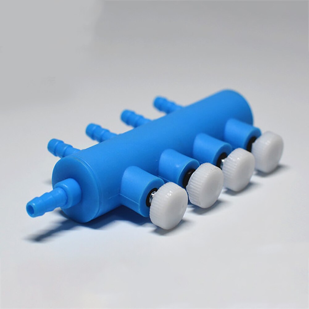 2 3 4 5 6 Way Aquarium Oxygen Tube Splitter Fish Tank Air Pump Accessories Air Flow Distributor Control Useful Outlet