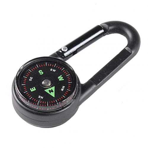 Outdoor Keychain Compass, Ball Keychain