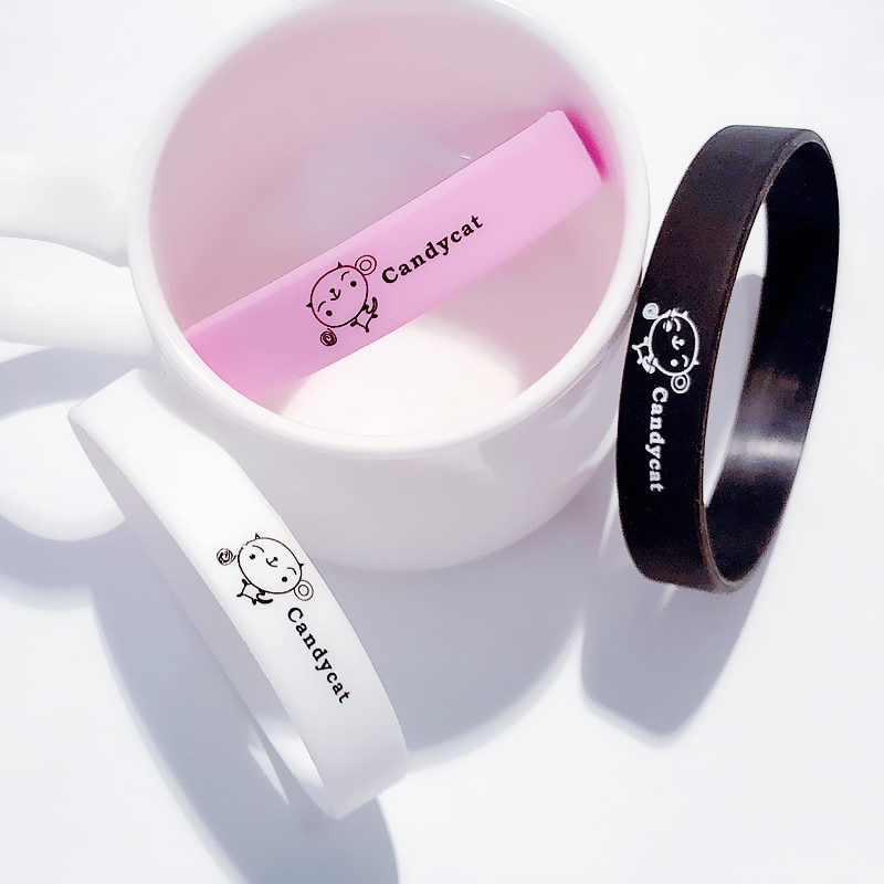 Silikone armbånd simple armbånd unisex alsidig personlighed sport afslappet tegneserie armbånd børn drenge og piger armbånd