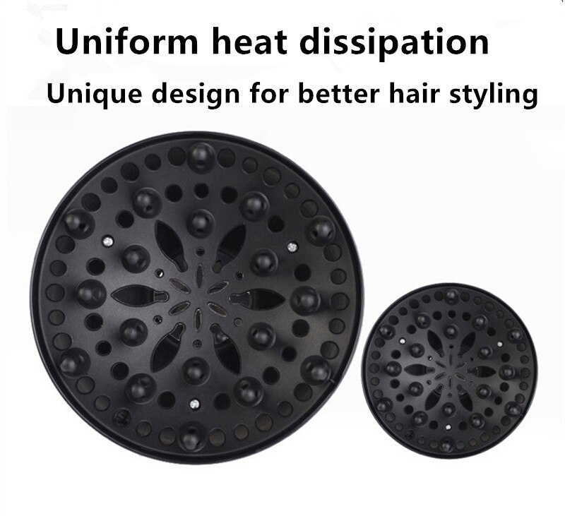 1PC DIY Universal Hair Tool Diffuser Wind Hair Curl Blower Salon Replacement Cover Funnel Shape Hairstyle Nozzle Hairdryer