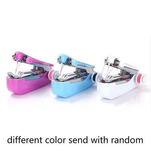 Portable Mini Hand Held Sewing Machine Small Compact Child Easy Stitcher