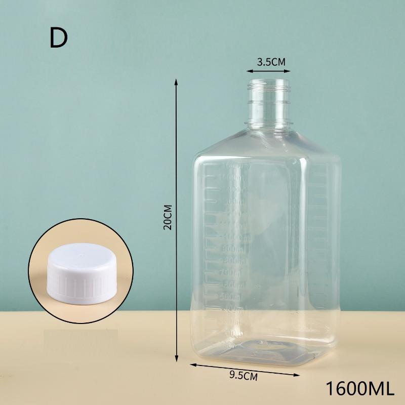 Siroopdispenser voor koffiebar Plastic siroop lege flessen Dispenserfles met deksel Keukencontainer Multifunctioneel: Donker Kaki