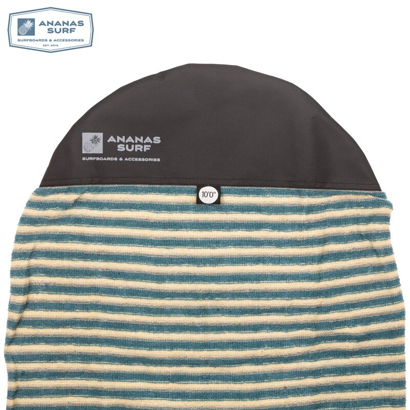 Ananas-chaussette de planche de Surf, 10'0 pouces, 300 cm, 10ft. Sac de couverture souple pour le nez rond, longboard, pour surf, tissu en tricot éponge extensible