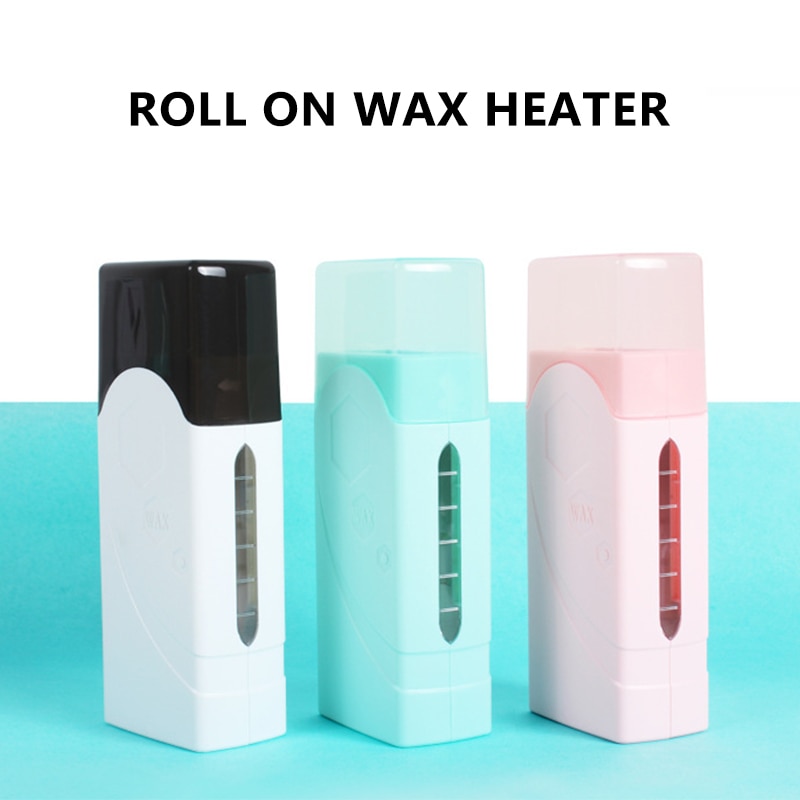 Épilation simple de fonte de réchauffeur de Machine de cire d'épilation pour l'épilateur portatif de corps de jambe faciale roulent sur des ensembles dépilatoires de réchauffeur