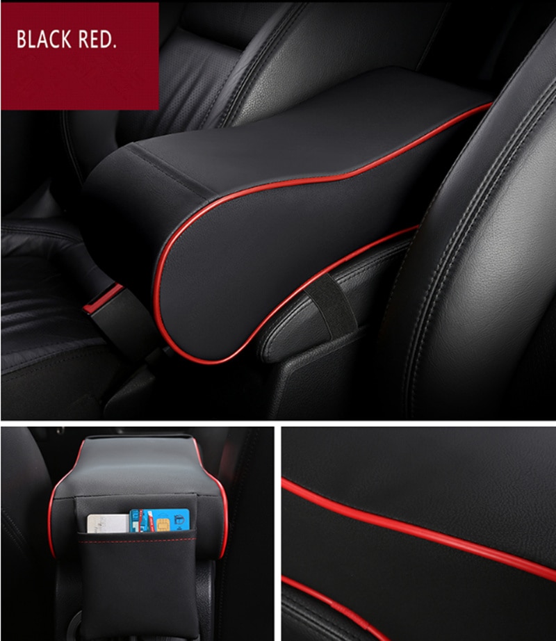 Universal Car Center Console Armrest Pad for SsangYong Actyon Turismo Rodius Rexton Korando Kyron Musso Sports