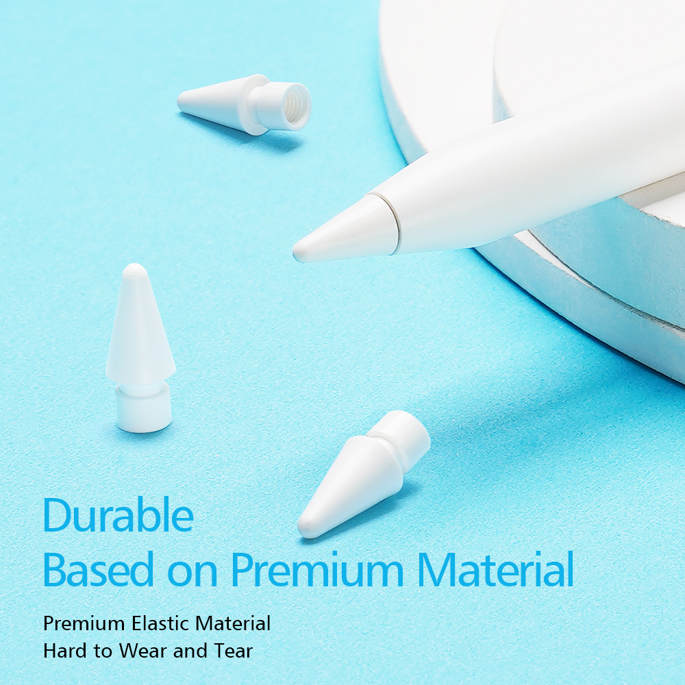 Pencil Tips For Apple Pencil 1st 2nd Generation 2B Soft Double-Layered &amp; HB Hard Replacement Tip For Apple Pencil Nib 애플펜슬