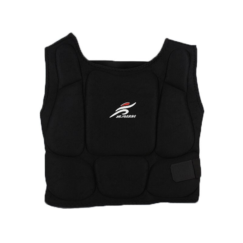 Judo – protège-poitrine pour karaté, protection corporelle pour adultes et enfants, hommes, femmes, enfants, WTF MMA, équipement d'entraînement physique, Muay Thai Kick Boxing Armor: S Height 100-125cm