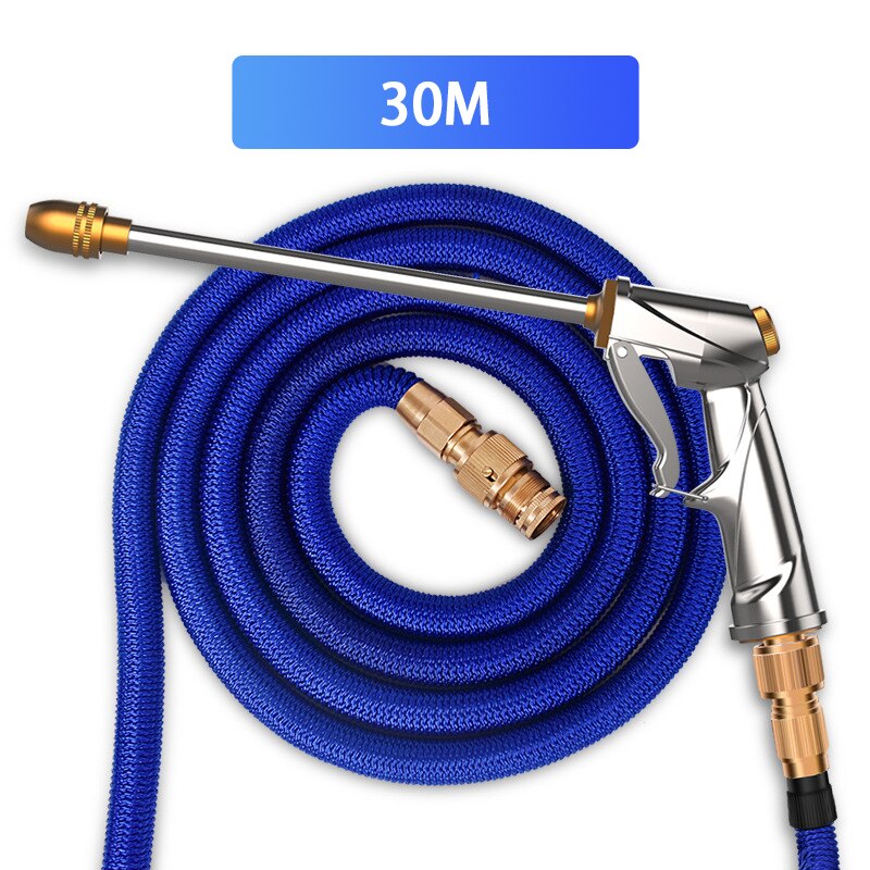 High Pressure Water Gun Metal Water Gun 15/22/30 Meter Car Washer Spray Car Washing Tools Garden Water Jet Pressure Washer: Orange