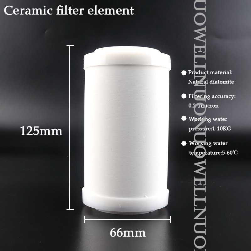 5- tums omvänd osmosfilter 1/4 ''~ 3/4 '' gängat aktivt kolfilter elementfamilj vattenfontän transparent renare