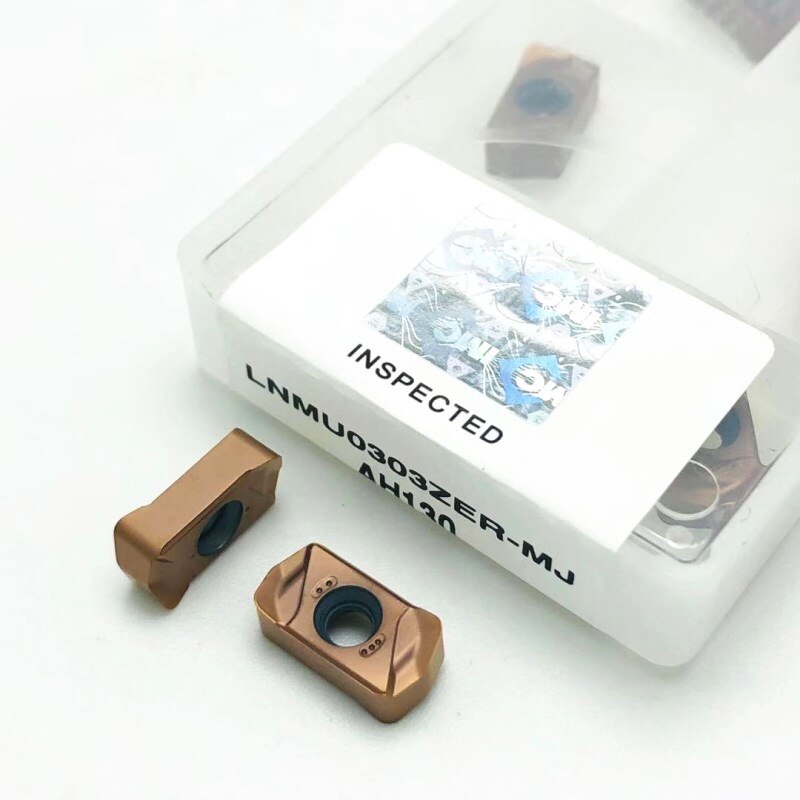 LNMU0303ZER carbide fast feed milling insert cnc lathe milling cutter LNMU 0303 lathe milling cutter EXN03R