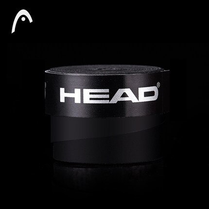 10 Pcs Original HEAD Tennis Overgrip Tennis Racket PU Tenis Sweatband antivibrador Grip Padel Tenis Raquete Padel Tennis Grip 10: Sticky Black