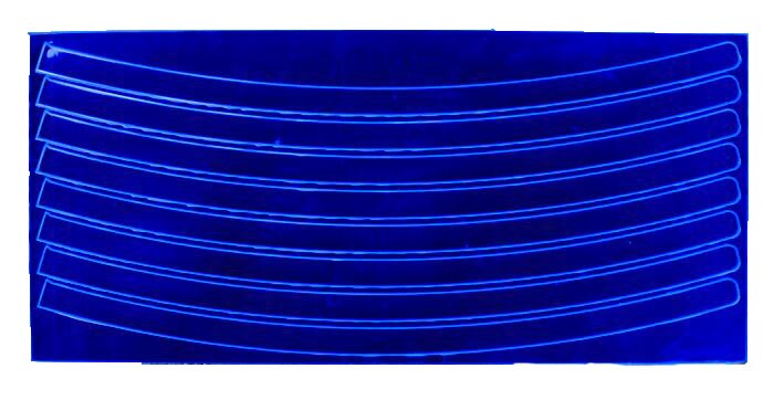 bicycle stickers reflective stickers on the bike bike stickers for bicycles bike accessories All bicycle ciclismo: blue