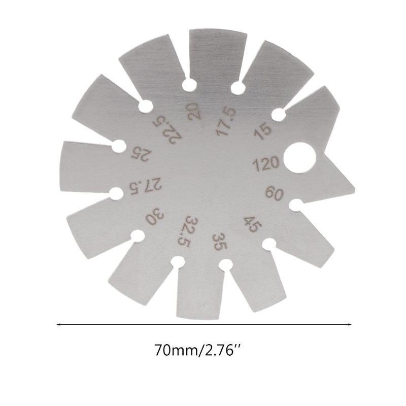 Stainless Steel Bevel Gauge Angle Protractor Range 15-120 degree Gage Tools