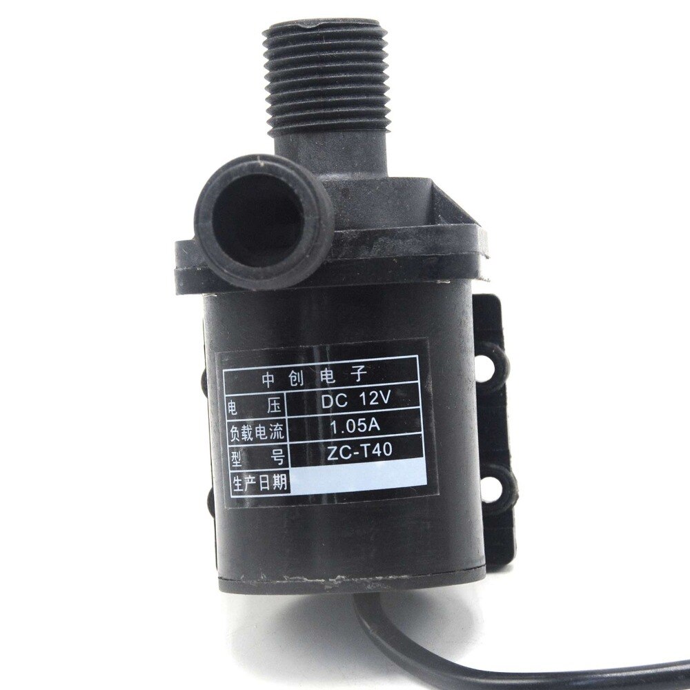 2 stuks 12V ZC-T40 DC Mini Brushless Magnetische Water Pump High Temp 100 Graden C