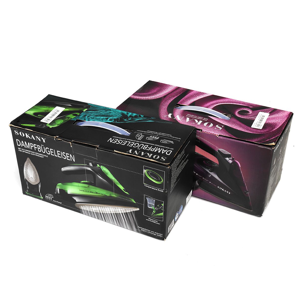 Fast 2400W Electric Steam Iron 5Speed Cordless iron with steam generator Clothe Garment Steam irons Ceramic Soleplate iron