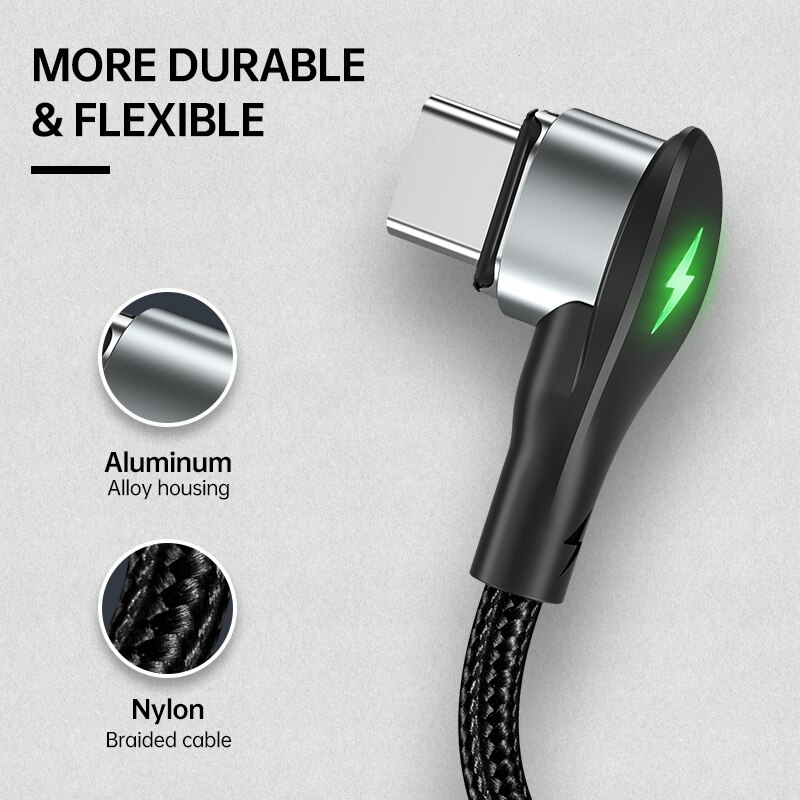 Kuulaa magnetische oplaadkabel usb type c micro-oplaadkabel voor iphone 12 11 samsung huawei xiaomi snellaadkabel usb-kabel