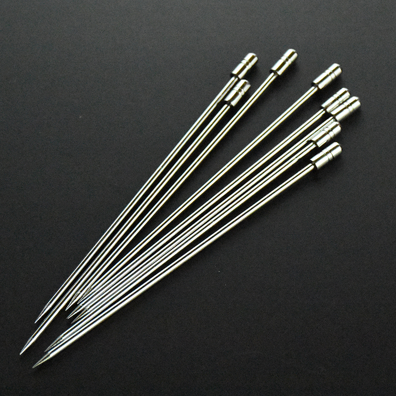 10pc Stainless steel Martini picks bbq skewers 11cm metal cocktail drink stirrer muddler party bar supplies barbecue grill tools