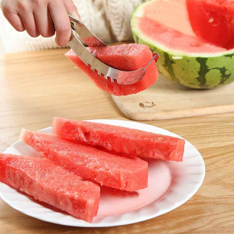 20.8*2.6*2.8CM Stainless Steel Watermelon Divider and Ice Cream Ballers Melon Scoop Kitchen Fruit Vegetable Tools