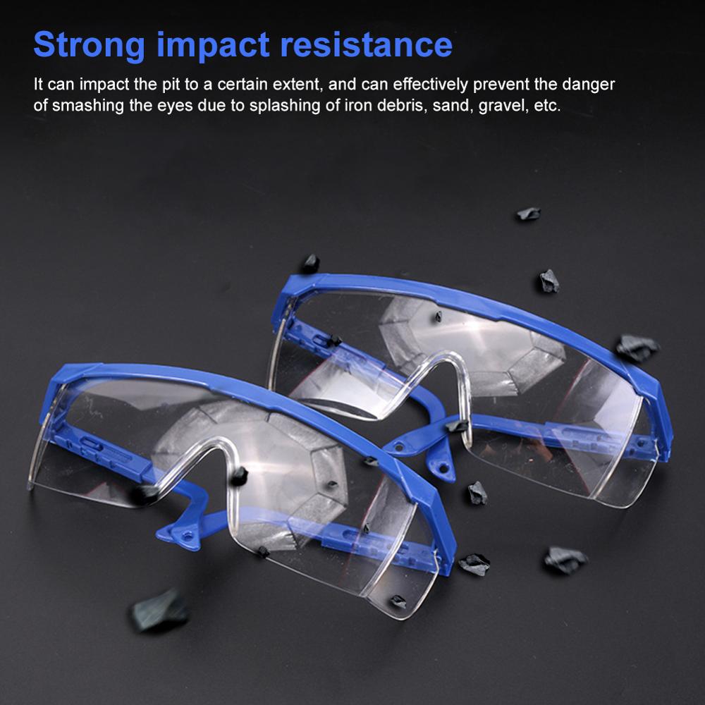 Safety Anti-Virus Goggles For Eyes Protection Windproof Dustproof Resistant Transparent Glasses Protective Safety Eyes