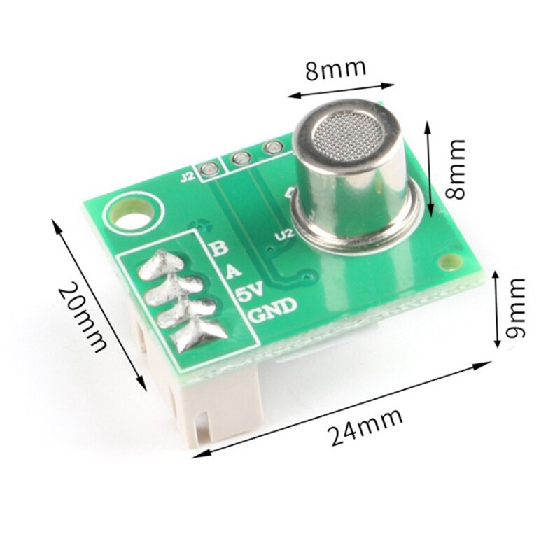 Módulo de detección de del aire ZP07-MP503, Sensor de Gas Semiconductor de superficie plana, bajo consumo de energía