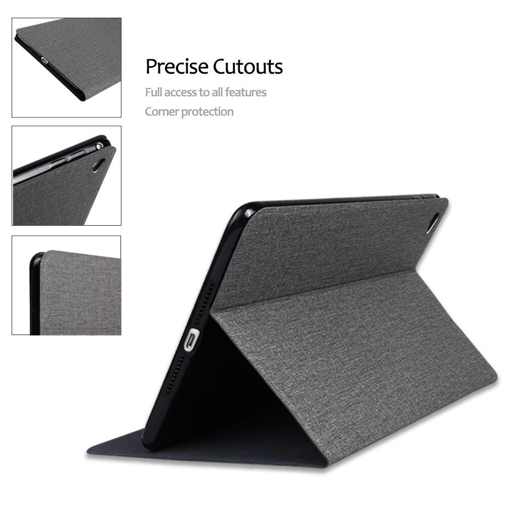Case Voor Huawei Mediapad M5 10.8 CRM-AL09 Lederen Folding Flip Stand Cover Zachte Siliconen Coque Voor Mediapad M5 10 Pro 10.8''