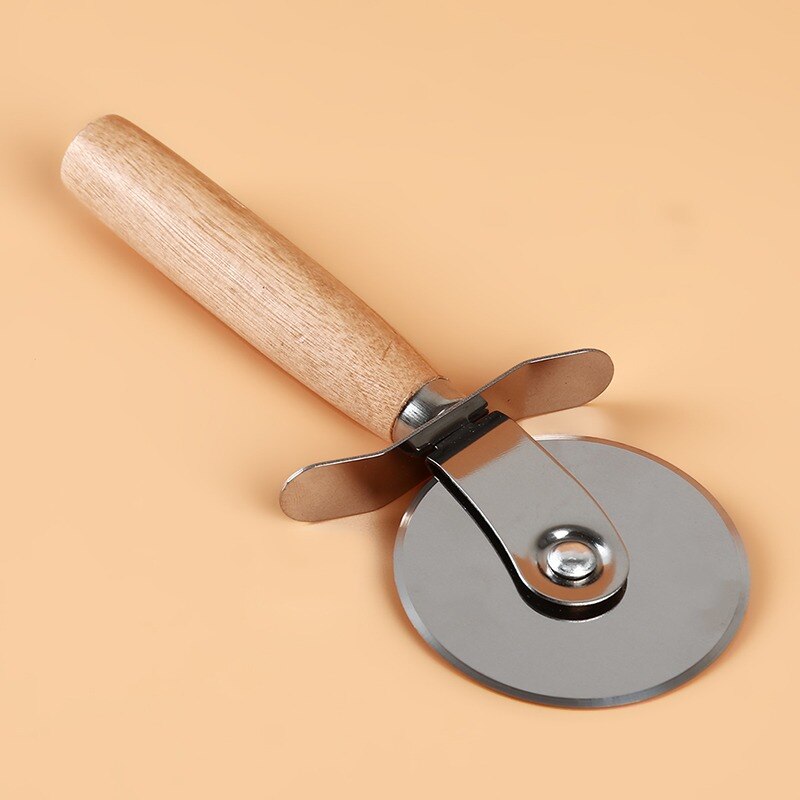 Durable Pizza Cutter Round Wheel Roller Stainless Steel Pizza Knife For Pizza Tools Kitchen Tools Pizza Wheels