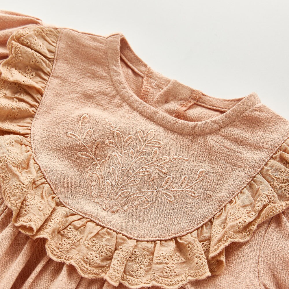 MILANCEL 2021 primavera bambino corpo la moda bambino piccolo ragazzi completo da uomo fiore ricamo infante ragazze Abiti bambino completo da uomo