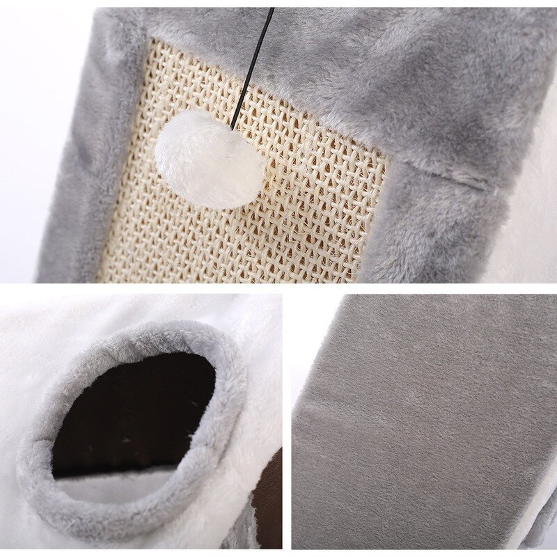 Cat Climbing Frame Cat Scratch Board Cat Grinding Claw Sisal Cat Scratch Board Cat Nest Cat Supplies