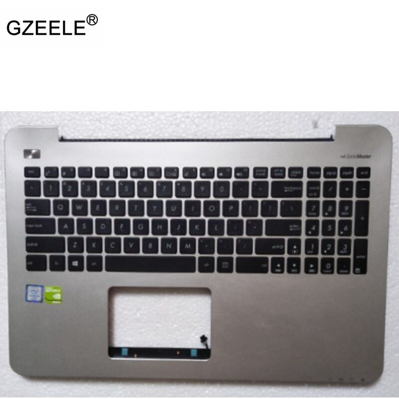 Gzeele laptop håndledsstøtte topdæksel til asus  x555m x555 k555l dx992l v555l håndledsstøtte øvre dæksel tastaturramme c skal: Default Title