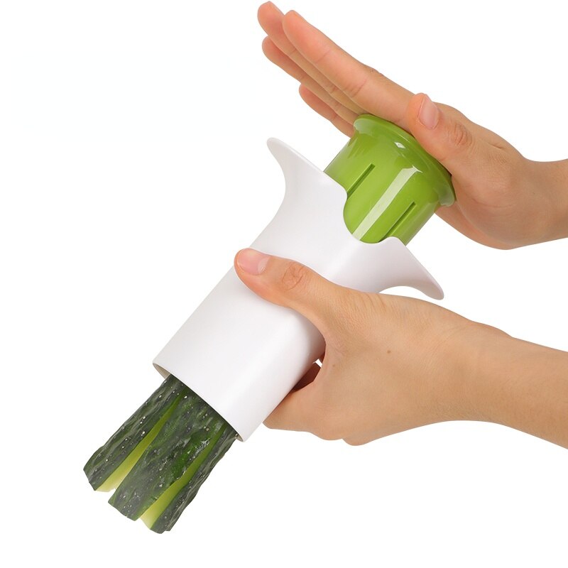 Gurke Schneidemaschine Handbuch schneiden Rettich Fritten Französisch Fritten Schneidemaschine Muster Gemüse Cutter Pro Küche Werkzeug Zubehör Spielereien: A