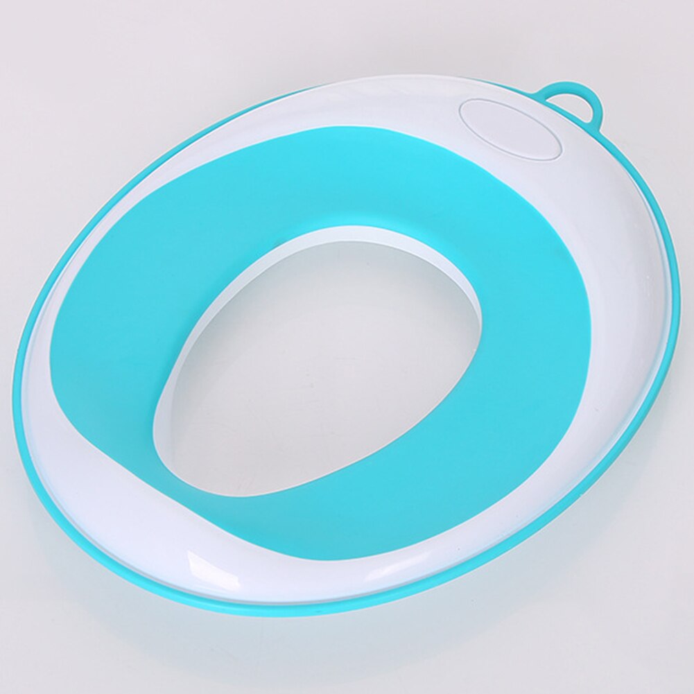 Secure Hook PP Portable Baby Kids Toilet Seat Non-Slip Soft Trainer Ring