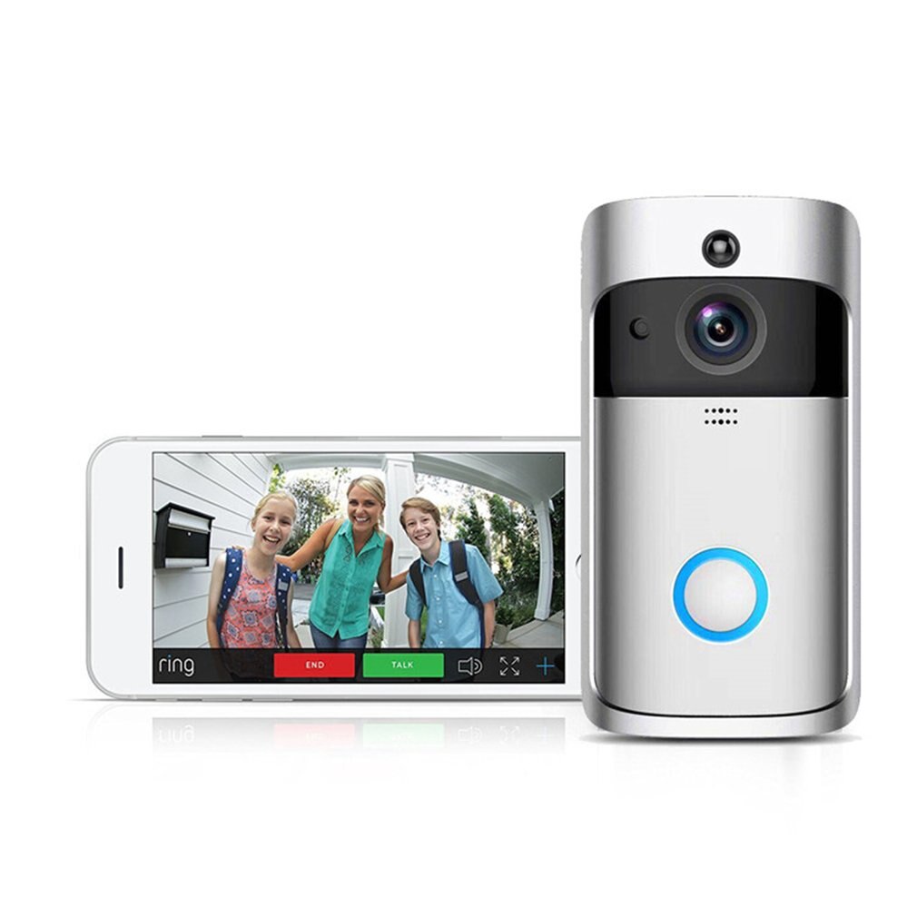 Wsdcam Smart Deurbel Camera Wifi Draadloze Call Intercom Video-Eye Voor Appartementen Deur Bell Ring Voor Telefoon Home Security camera &#39;S
