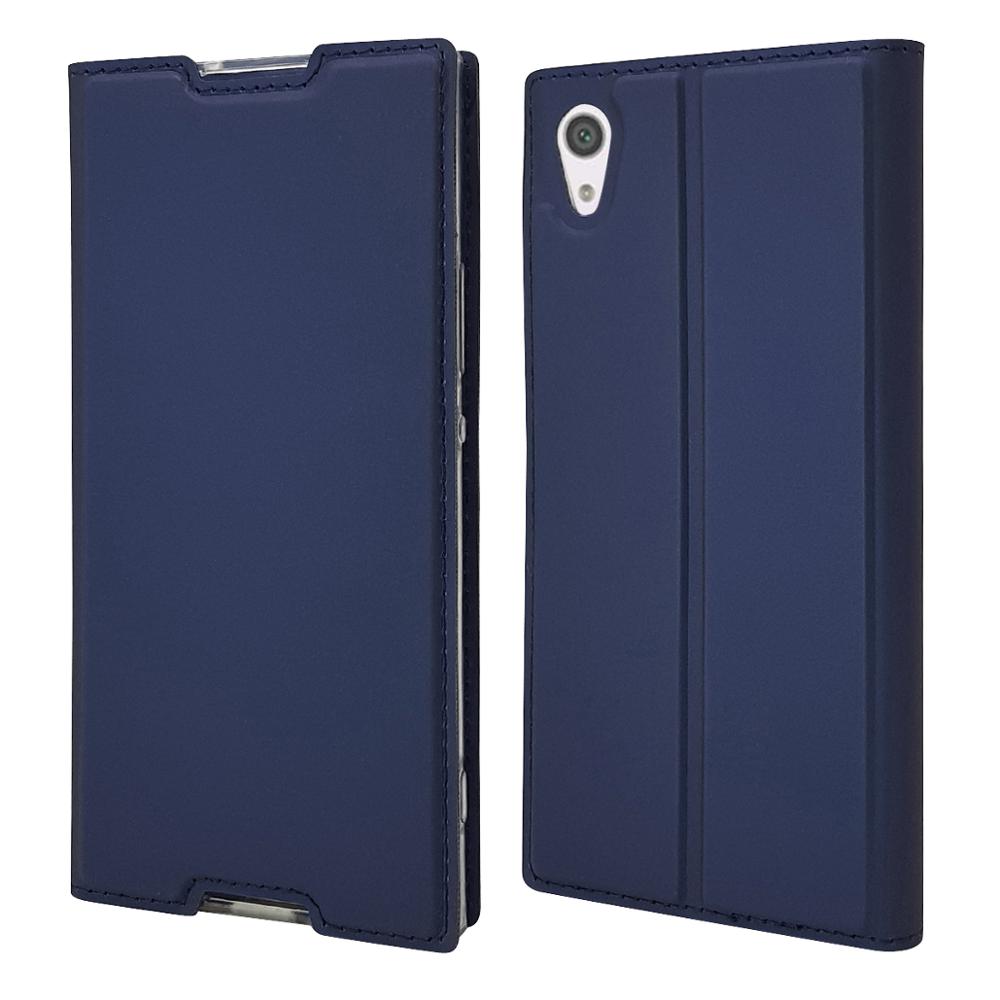 Xa1 plus capa traseira de couro, capa para sony xperia xa xa1 ultra f3111 g3221, capa flip de couro para sony xa1 coque de concha g3112
