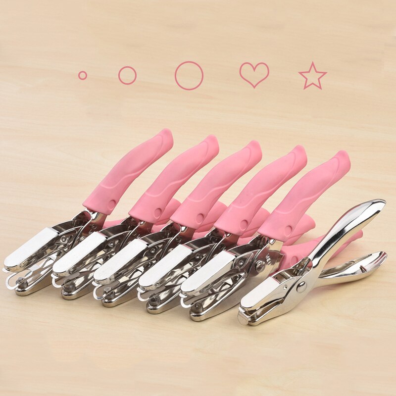 Fromthenon Hand Held Papier Perforator Diy Losbladige Papier Cutter Enkele Perforator School Office Binding Briefpapier