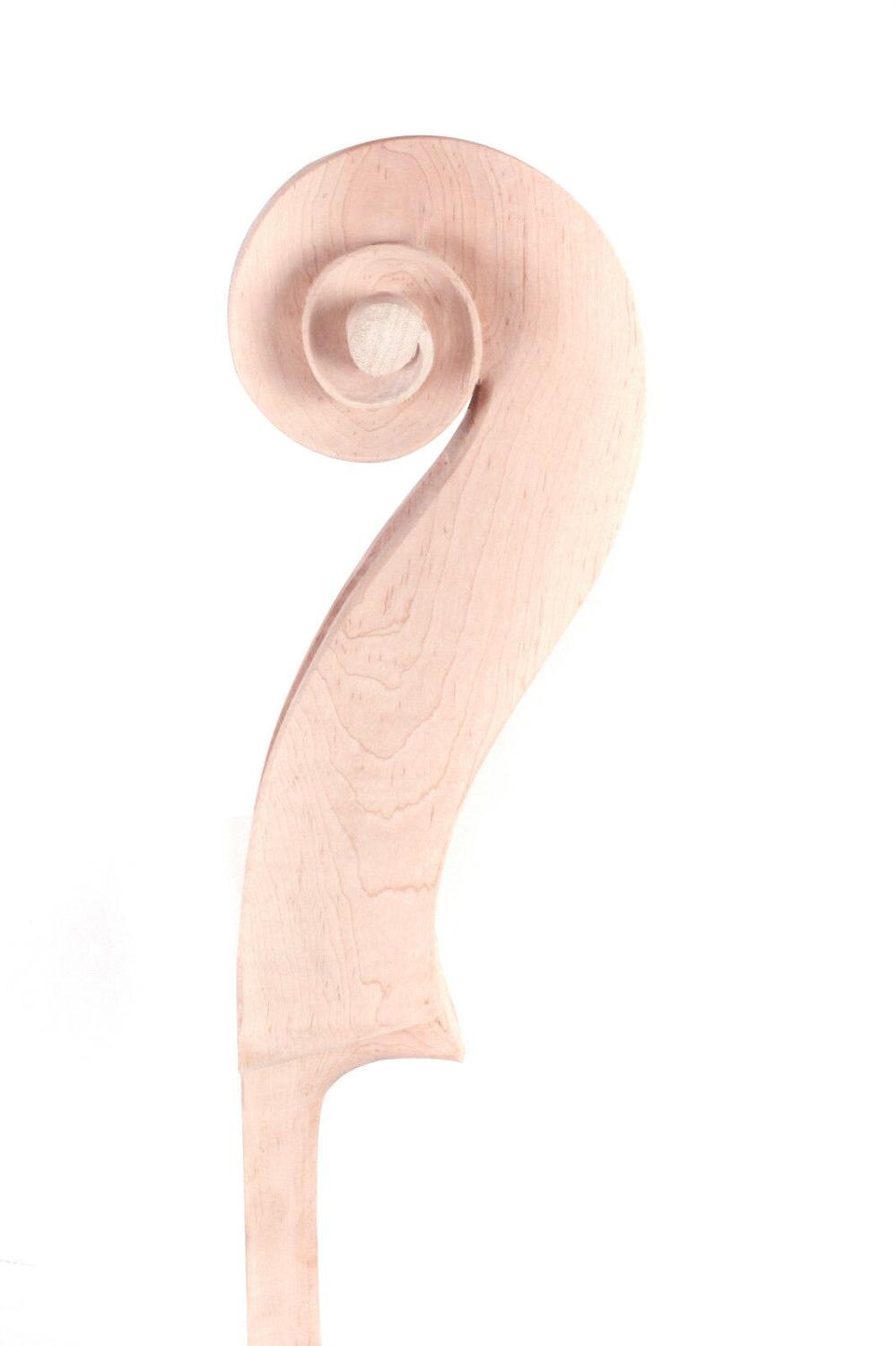 4/4 voll Größe Cello Nacken Hand ahorn Cello Nacken 4/4 Cello teile/Zubehör