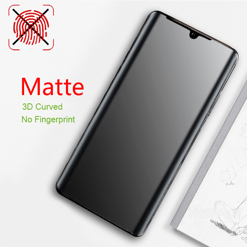 3D Volledige Cover Voor Back Matte Hydrogel Film Voor Huawei Mate 20X30 P30 Pro Soft Tpu Frosted Screen protector Geen Vingerafdruk