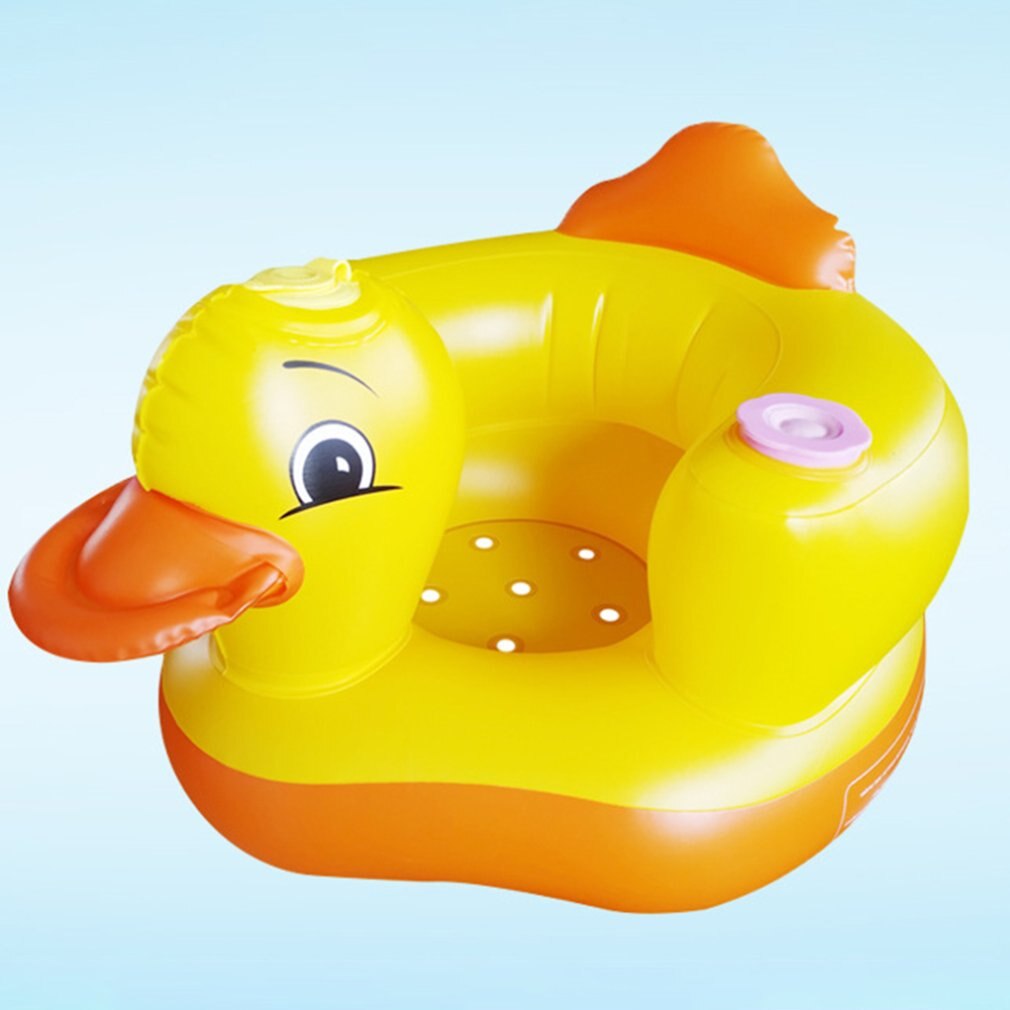 Portable Bath Stool Chirld Learning Desk Baby High Chair Baby Inflatable Animal Sofa Learning Seat Dining Chair