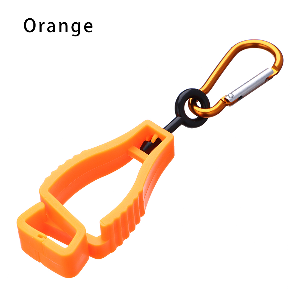 Multifunktionale Handschuh Clip Halfter Aufhänger Schutz Arbeit Arbeit Klemme Greifer Fänger Sicherheit Arbeit Werkzeuge Greifer Clip: Gelb