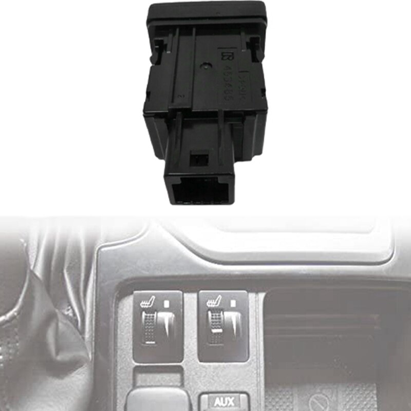 Bouton de commutation de commande chauffant de siège de voiture pour Toyota Camry V50 Reiz Highlander Land Cruiser Prado LC150