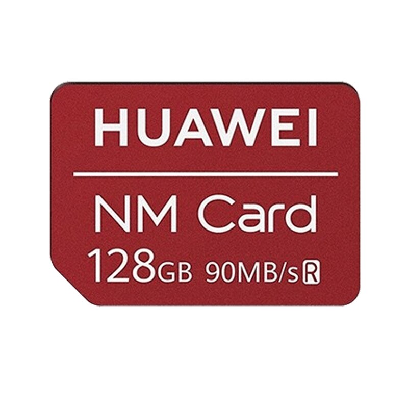 O cartão nano original do telefone móvel do cartão de memória de huawei nm com 2 em 1 leitor de cartão 64g 128g 256g capacidade do cartão de alta velocidade: 128GB