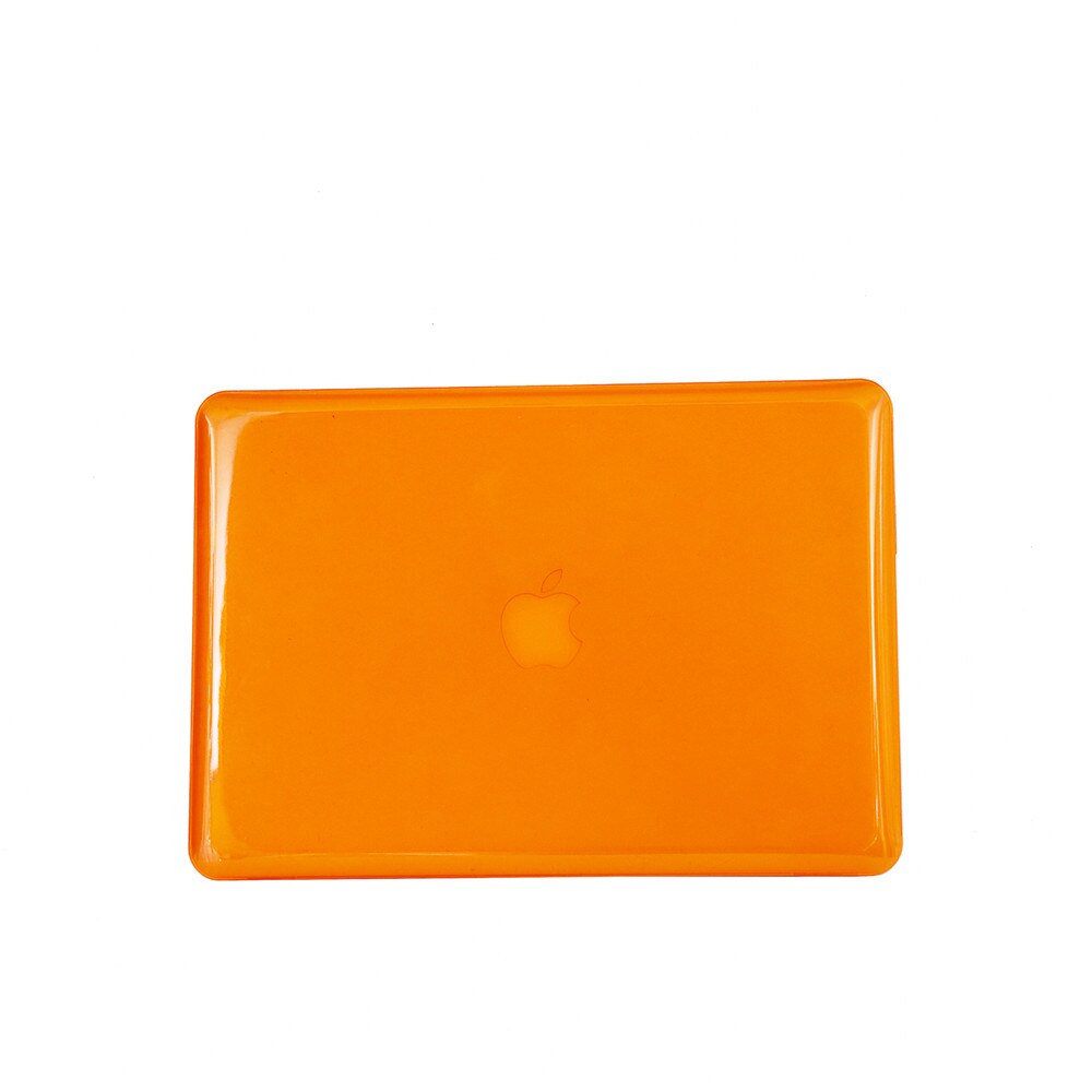 A1278 A1286 matowy/kryształowy futerał na laptopa do Macbook Pro 13.3 "15.4" profesjonalna osłona ochronna shell 2008-2012: Pomarańczowy / 13.3