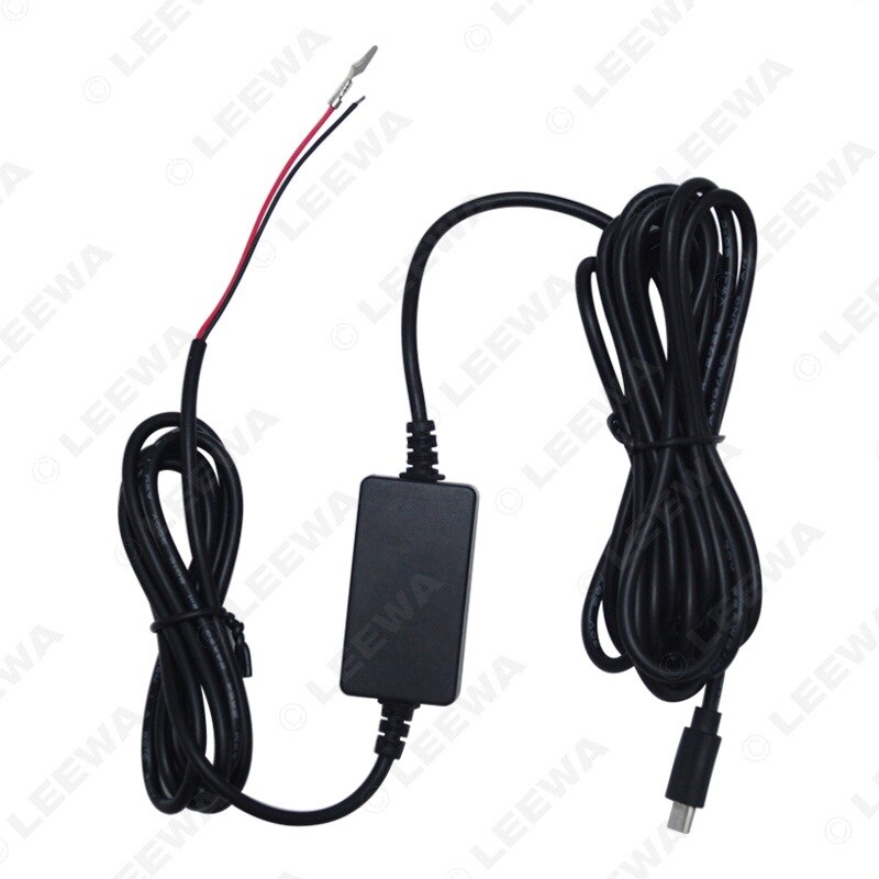 12V giro 5 v Puerto usb samsung tacógrafo solo línea Buck con protección de bajo voltaje de línea oscura