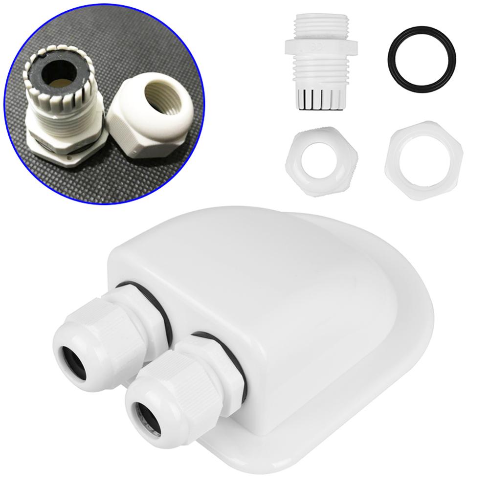 Solar Car Junction Box Roof Wire Entry Gland Box Solar Panel Cable Motorhome Caravan Junction Box Caravan Accessories
