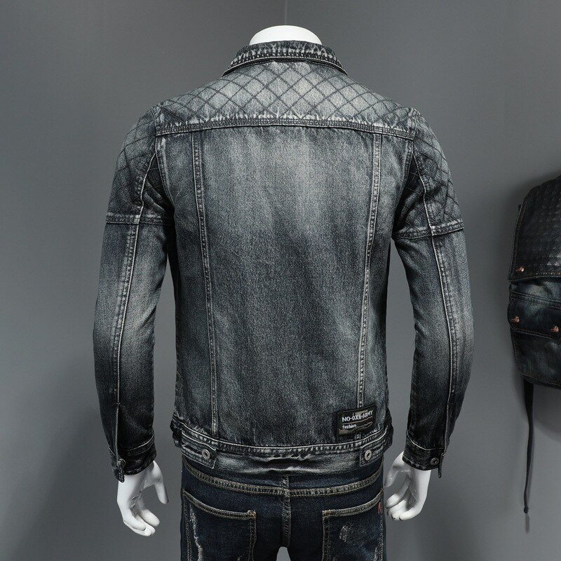 Heren Denim spijkerjas – Tijdloos Design en Duurzaam Denim voor Elke Gelegenheid