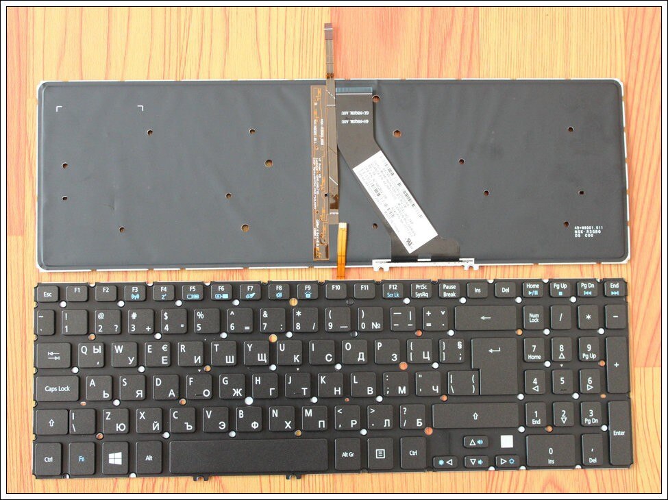 Bulgaarse Laptop Toetsenbord Voor Acer Aspire VN7-571 VN7-571G VN7-591G Backlight Bg