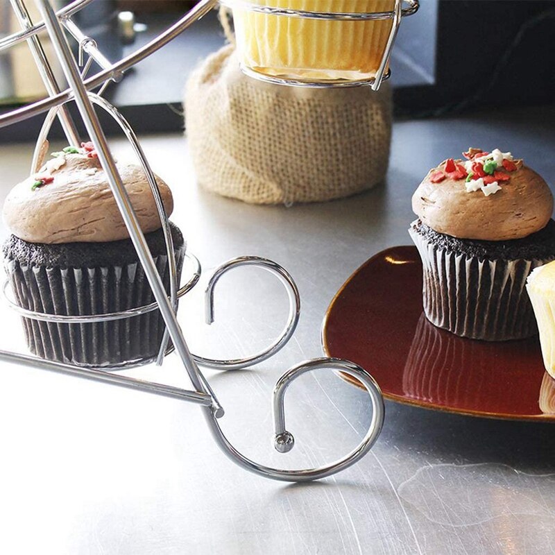Cupcake Display Stand Houder Gebak Ferris Wielen Dessert Dienblad Voor Wedding Party Meubels Accessoires